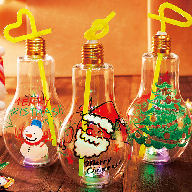 電球ボトル（ut2665061）クリスマスの使用例