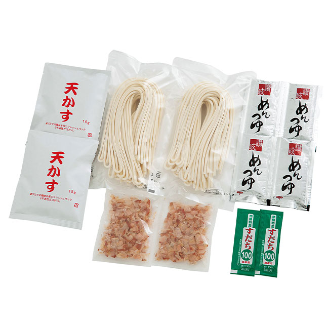 讃岐ぶっかけうどんセット（SNS-0700083）セット内容