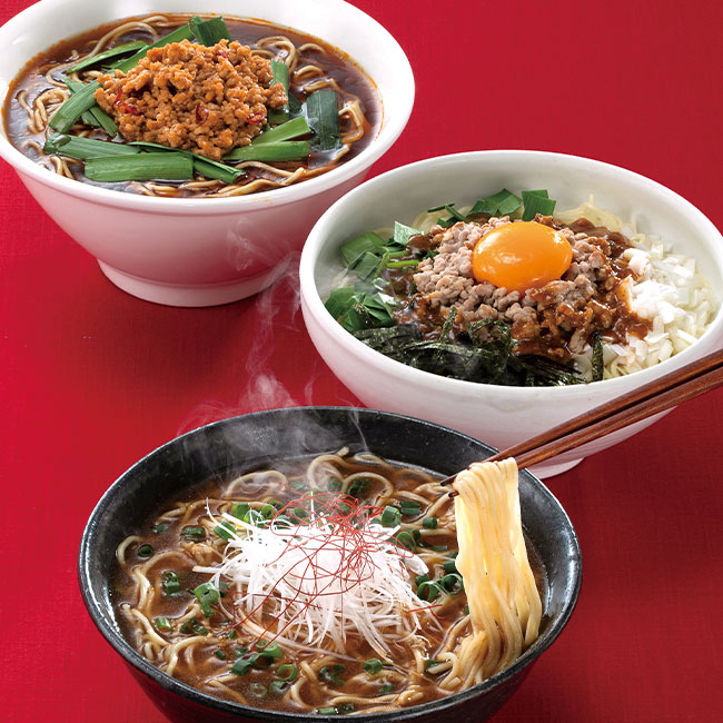 旨辛拉麺食べ比べ3食組（SNS-0700084）調理イメージ