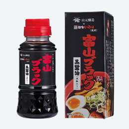 麺家いろは監修　富山ブラック黒醤油160ml