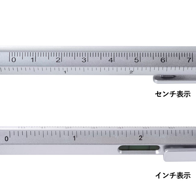 7in1多機能ツールペン（SNS-0700217）センチ表示、インチ表示