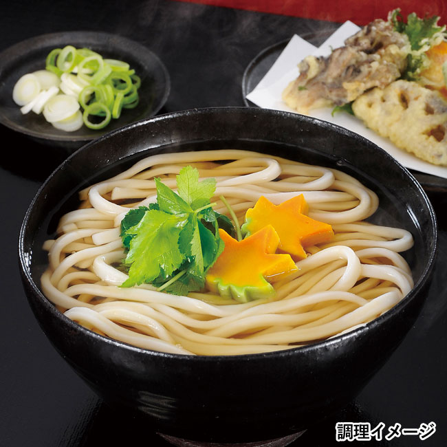 至福の逸品　松茸の味　讃岐うどん3食入（SNS-0700228）調理イメージ