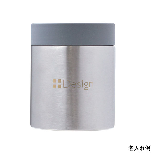 真空ステンレス保冷温缶ホルダー（SNS-0700297）名入れ例