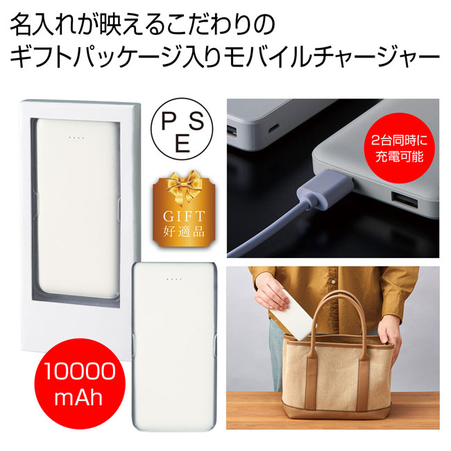 パワーバンク10000mAh（SNS-0700404）