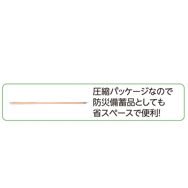 ギュッと圧縮ブランケット１枚（SNS-0700409）圧縮パッケージなので防災備蓄品としても便利