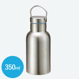 ハンドル付き真空ステンレスボトル350ml