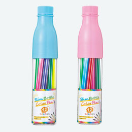 スリムボトルカラーペン12色セット1組