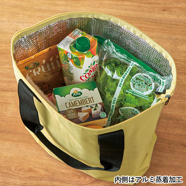 保冷温トート（SNS-0700846）内側はアルミ蒸着加工