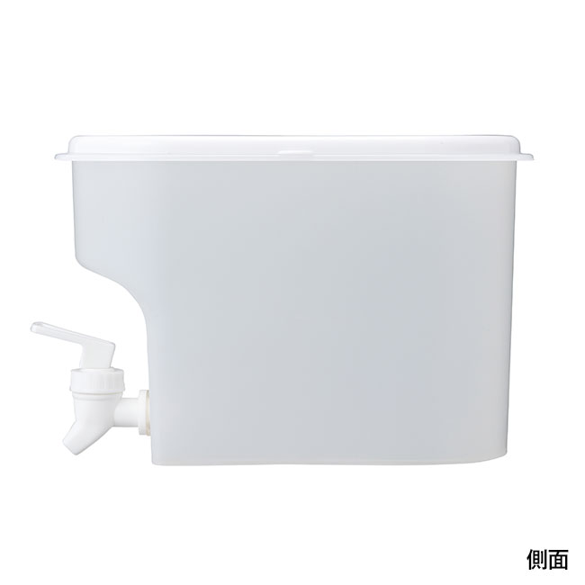 持たずに注げる！ドリンクサーバー2.8L（SNS-0700875）側面