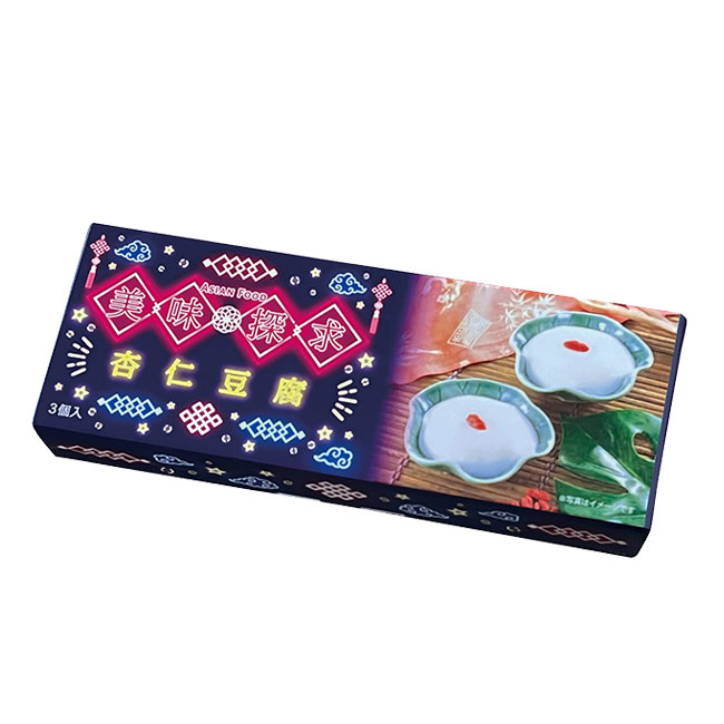 美味探求アジアンフード　杏仁豆腐3個入（SNS-0700956）本体