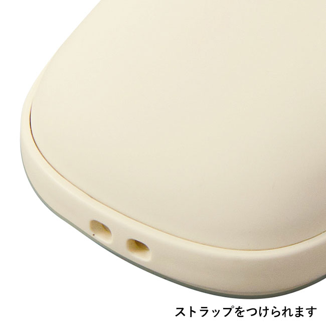 充電式カイロ（SNS-0700992）ストラップをつけられます