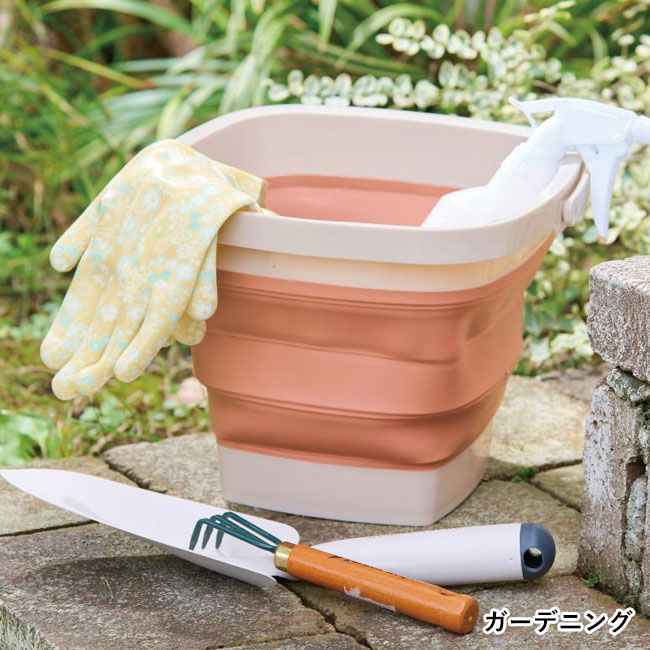 折りたたみバケツ５Ｌ　１個（SNS-0701006）ガーデニング
