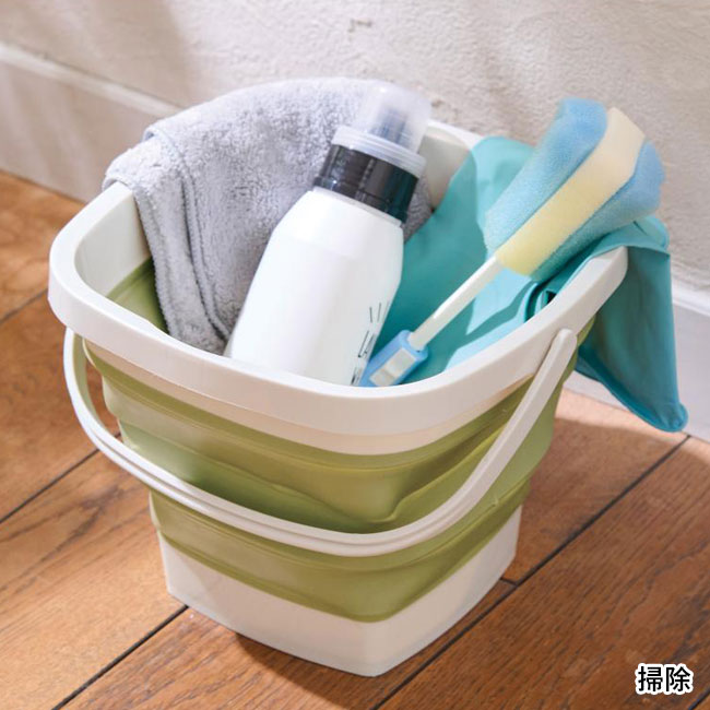 折りたたみバケツ５Ｌ　１個（SNS-0701006）掃除