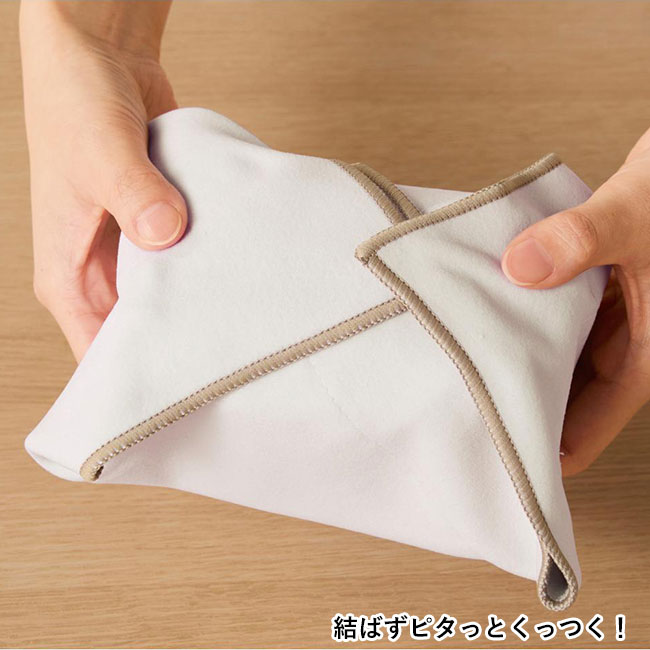ピタッと巻ける保冷クロス（SNS-0701013）結ばずピタっとくっつく！
