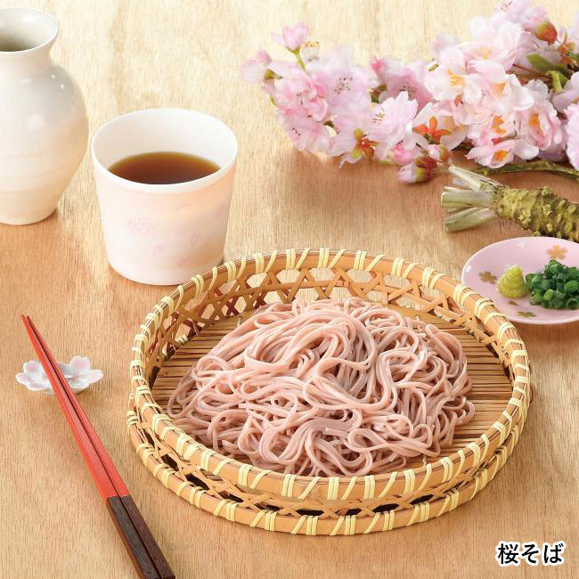 桜のそばと満開うどん（SNS-0701026）桜そば