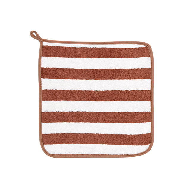 ふんわりストライプ　ウォッシュタオル（SNS-0701044）本体