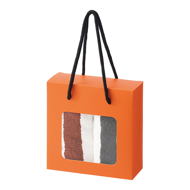 ふんわりストライプ　ハンド＆ウォッシュタオル（SNS-0701045）パッケージ