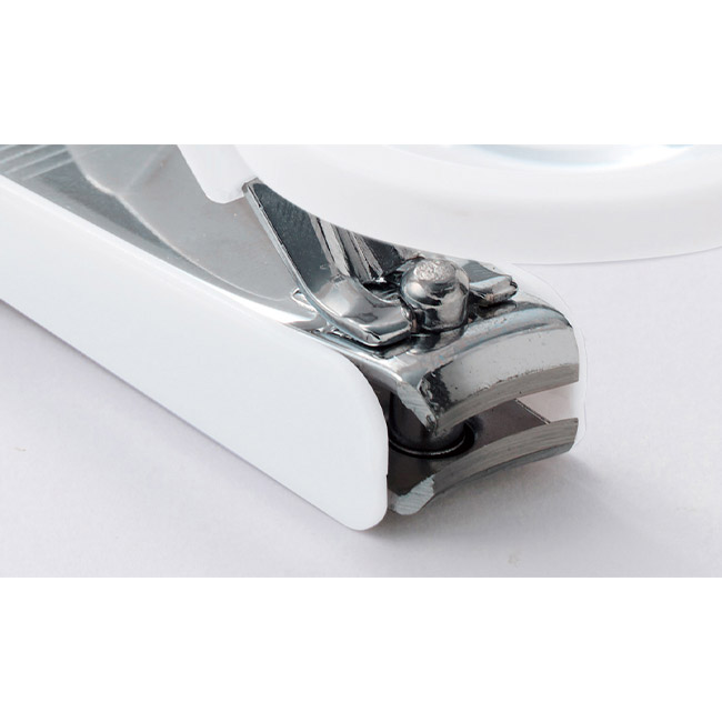 お手元拡大　ルーペ付き爪切り（SNS-0701050）爪切り部分