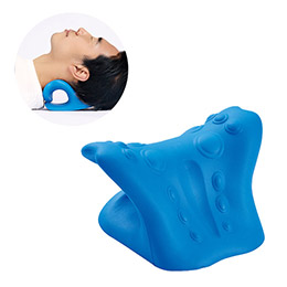 伸ばして快適　ストレッチネックピロー