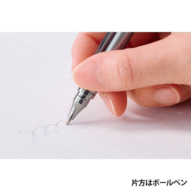 スムース操作のタッチペン（ボールペン付き）（SNS-0701063）片方はボールペン