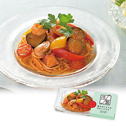 爽やかトマトの冷たいパスタ２食