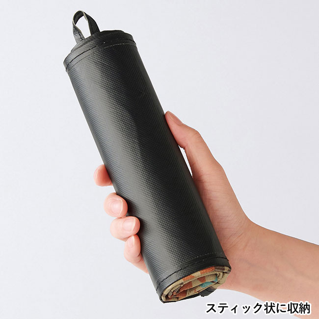 ネイティブ柄スティックレジャーシート　1枚（SNS-0701081）スティック状に収納
