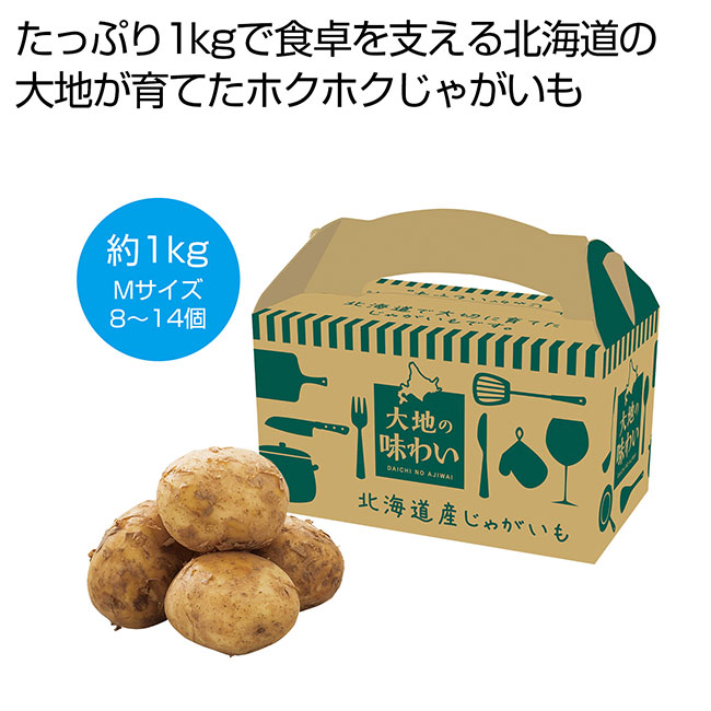 大地の味わい　北海道産じゃがいも1kg（SNS-0701107）
