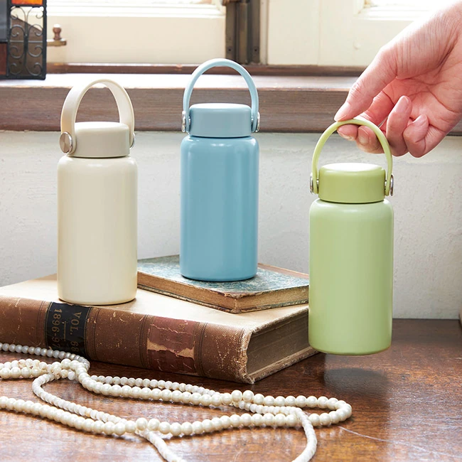 ハンドル付き 真空ステンレスボトル200ml(SNS-0701117)商品イメージ