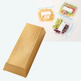 ゴールドBOX ジッパーパック10枚