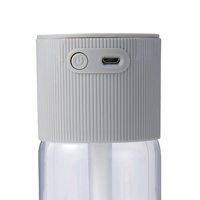 PureMoist クリア加湿器260ml(SNS-0701130)USBケーブル差し込み口