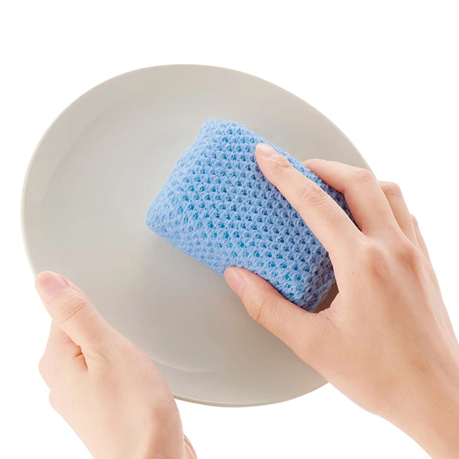 洗剤のいらない 柔らかスポンジ2個組(SNS-0701139)使用イメージ
