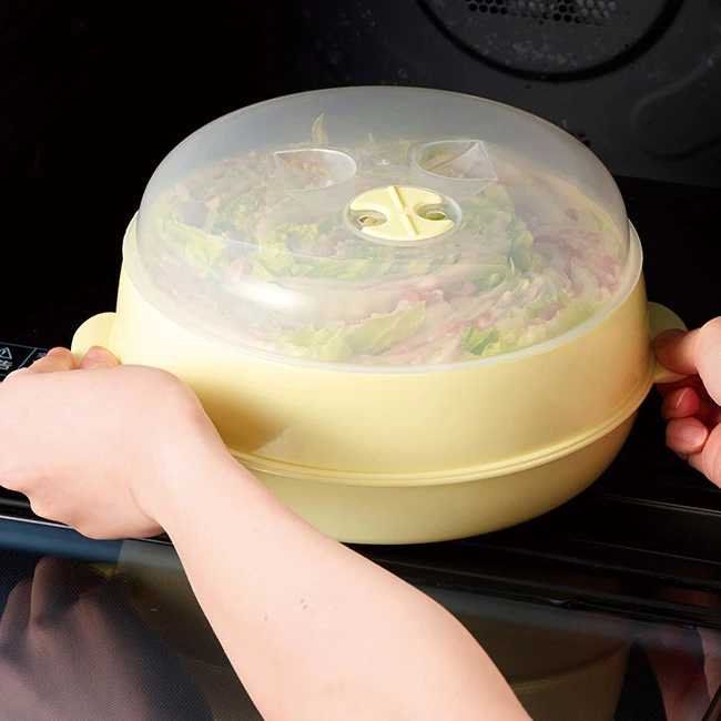 レンジで簡単 せいろ蒸し器(SNS-0701141)調理イメージ