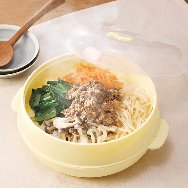 レンジで簡単 せいろ蒸し器(SNS-0701141)使用イメージ