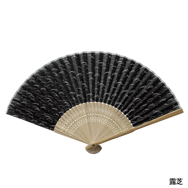 すす竹和扇子【予約商品2025年7月入荷予定】（SNS-0400096）露芝