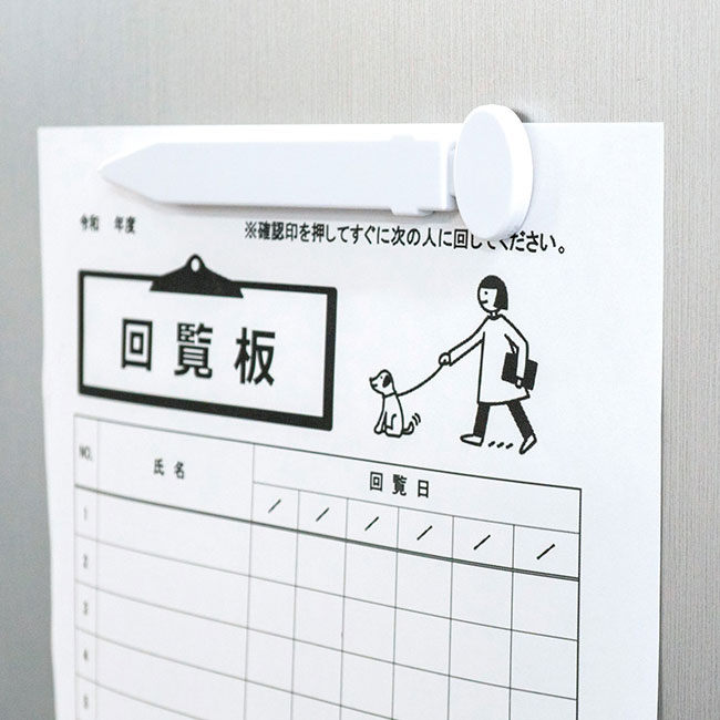 マグネット式フラットペン（SNS-0400126）本体使用イメージ