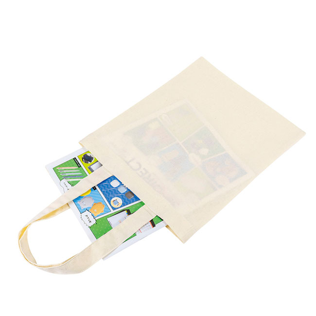 リサイクルコットン トートバッグA4(SNS-0400137)使用イメージ