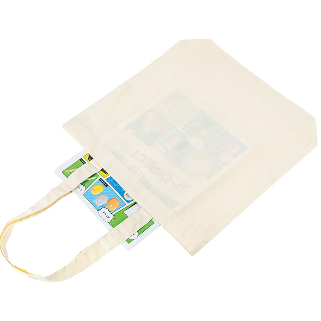 リサイクルコットン トートバッグM（SNS-0400138）収納イメージ