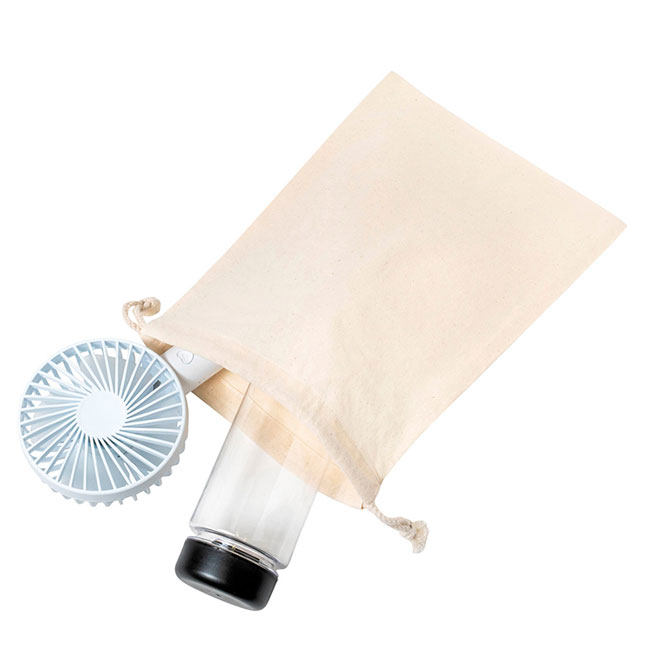 リサイクルコットン巾着M(SNS-0400140)収納イメージ