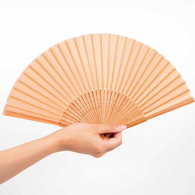 涼風和扇子（SNS-0400145）サイズイメージ（日向）