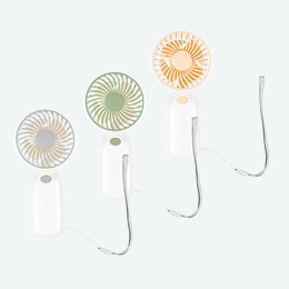 乾電池式ハンディファン