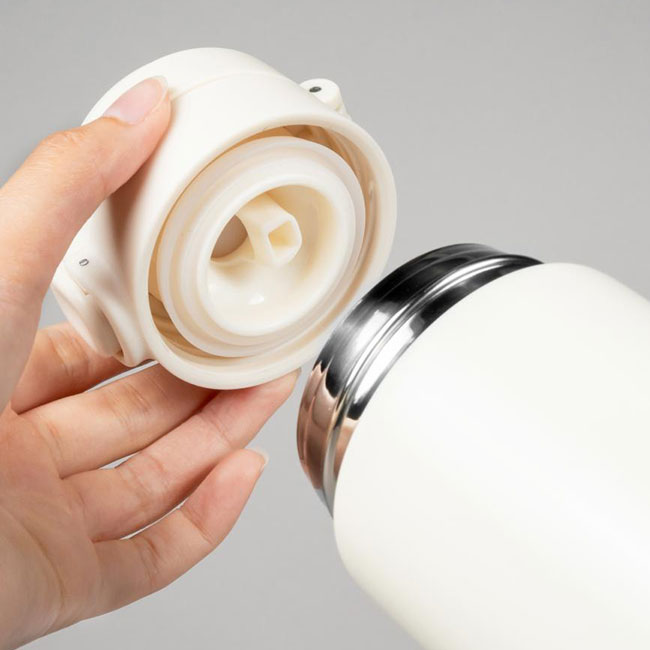 ワンタッチ真空ステンレスボトル300ml（SNS-0400152）飲み口取付イメージ