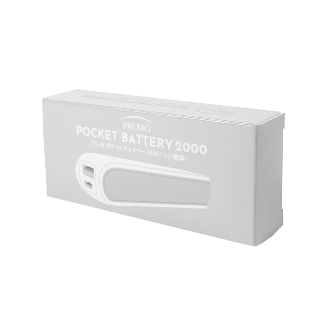 PREMO ポケットバッテリー2000(リン酸鉄)(SNS-0400155) パッケージ