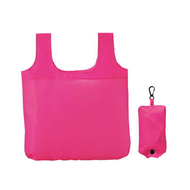 ポケットエコバッグ（V010218）ピンク