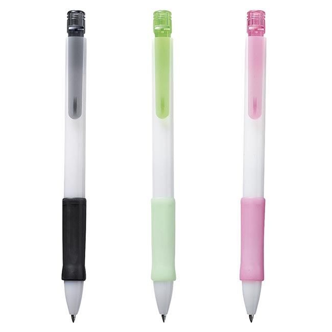 ミルキーボールペン（日本製）（V010254）5色からお選び頂けます。