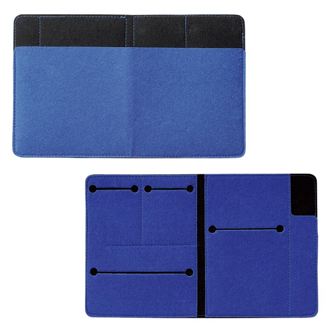 バッグインモバイルポケット（V010301）ブルー