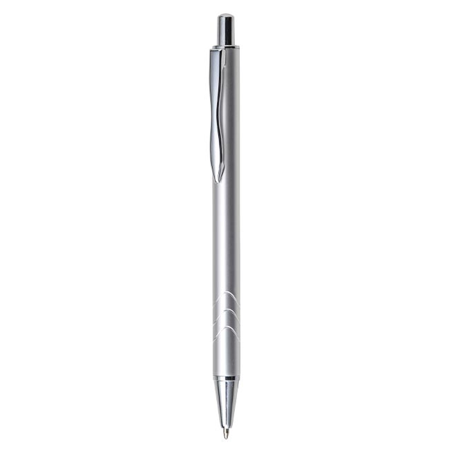 メタルラインボールペン（V010309）シルバー