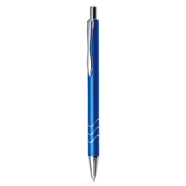 メタルラインボールペン（V010309）ブルー