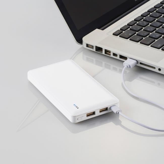 薄型スマートバッテリー5000（V010327）USBポートから充電可能