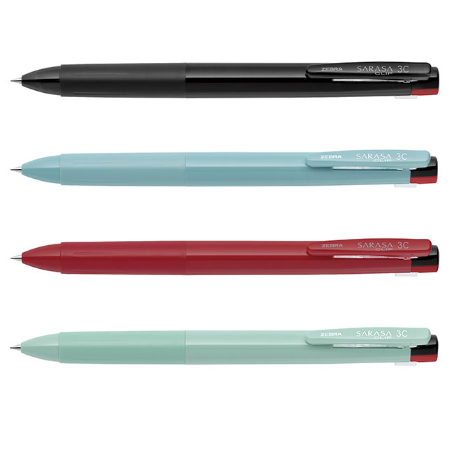 サラサクリップ3C　0.4　3色ボールペン/ゼブラ（J3JS5）カラーバリエーション1