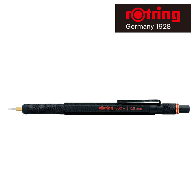 rOtring 800 メカニカルペンシル 0.5mm ブラック/ロットリング(rotring1904447)